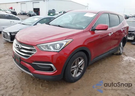 2017 Hyundai Santa Fe Sport 2.4L from USA, damaged, VIN 5XYZTDLB5HG443799